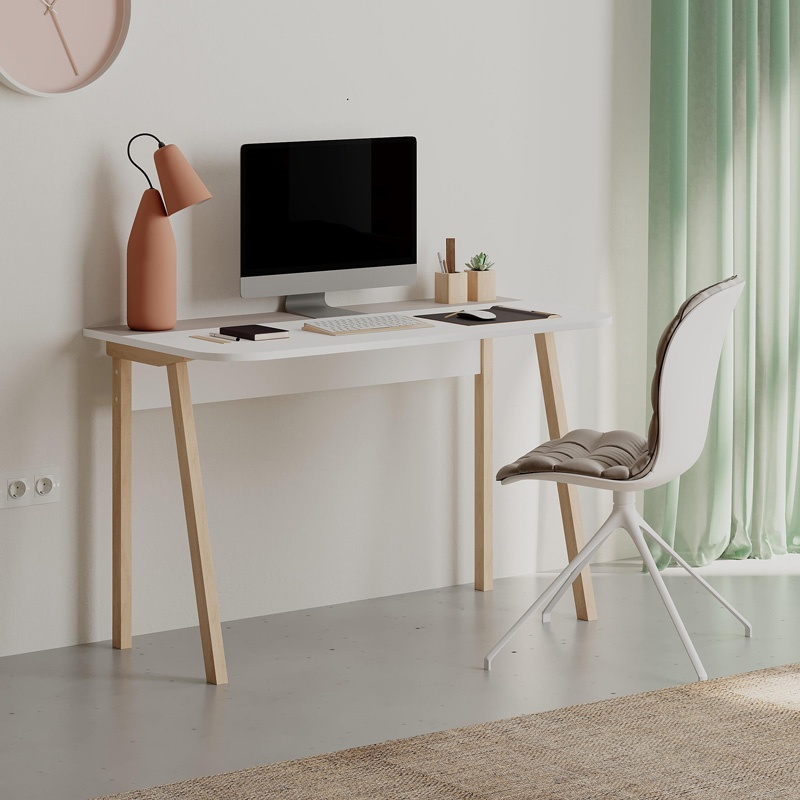 Birou Malia Mocha 120x60.5x75 cm - 1 | YEO