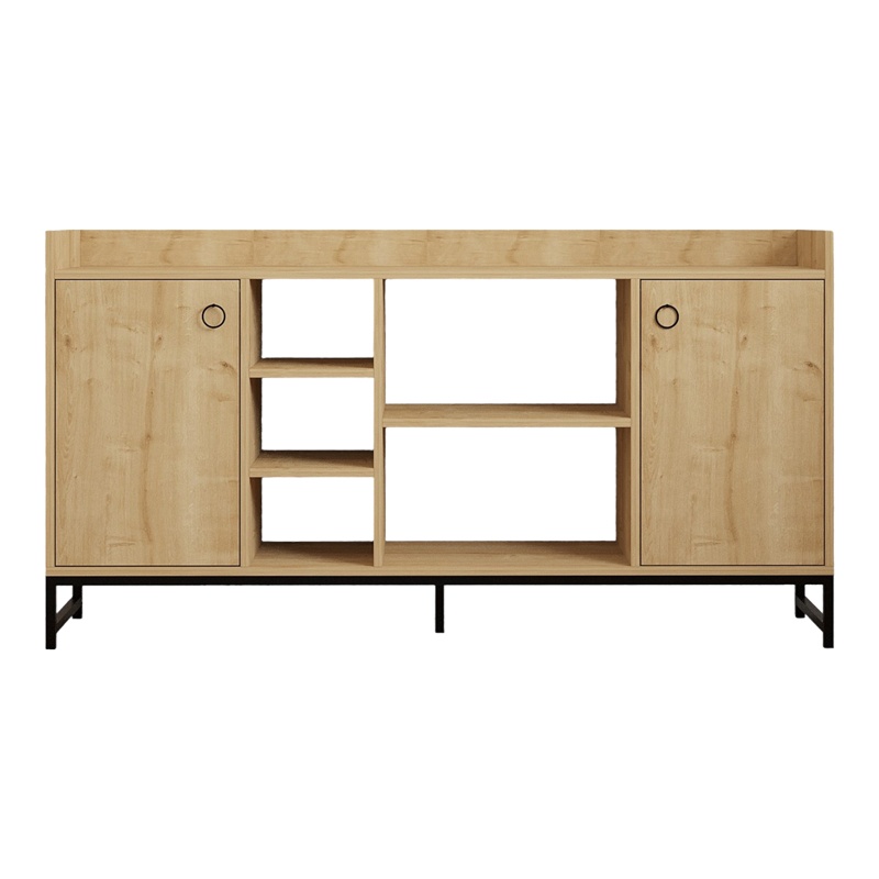 Bufet Delta, Pako World, Stejar, 160x40x85 cm - 3 | YEO