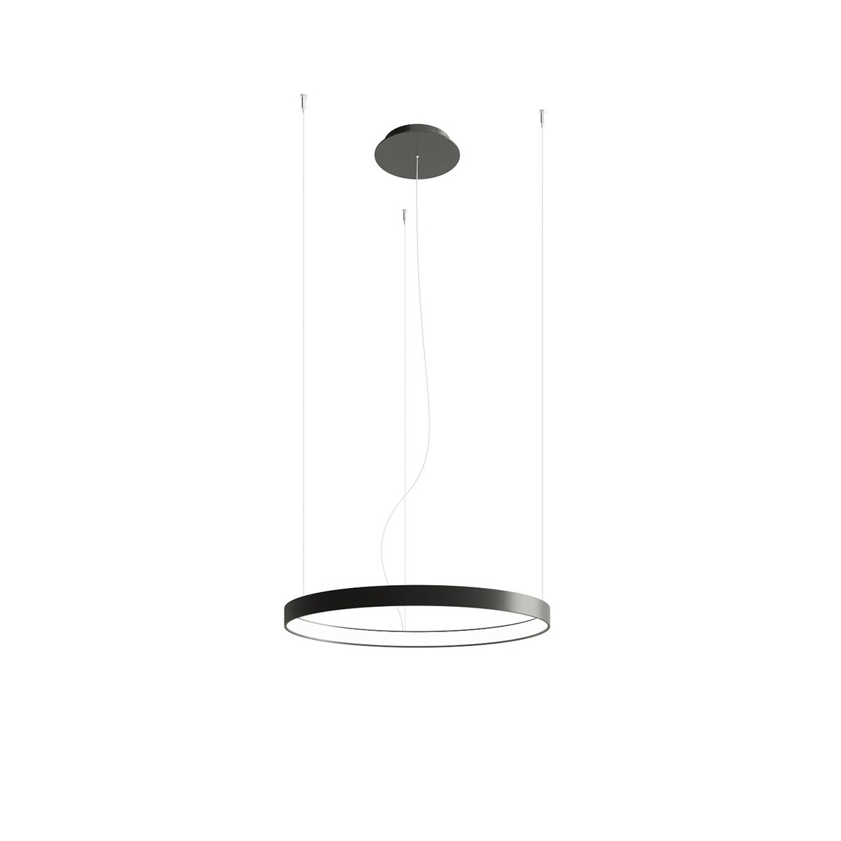 Candelabru LED Rio Negru 3000K 55x55x150 cm