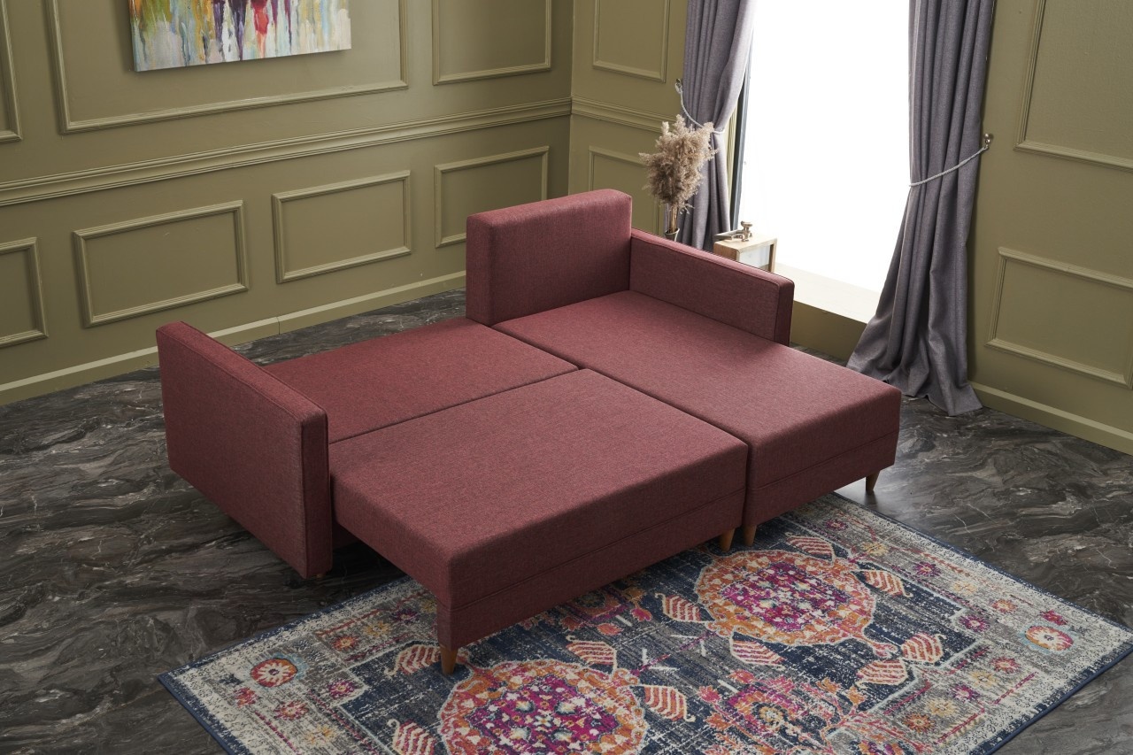 Coltar extensibil dreapta Aydam Rosu inchis - 3 | YEO