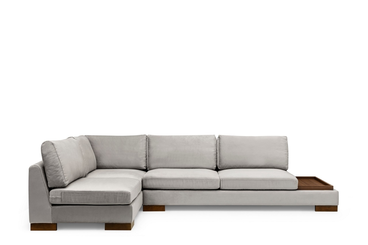 Coltar Tulip Gri deschis - 5 | YEO