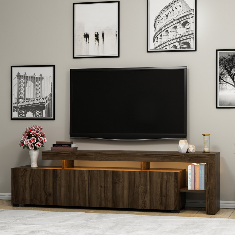 Comoda TV Beliz - Walnut - 6 | YEO