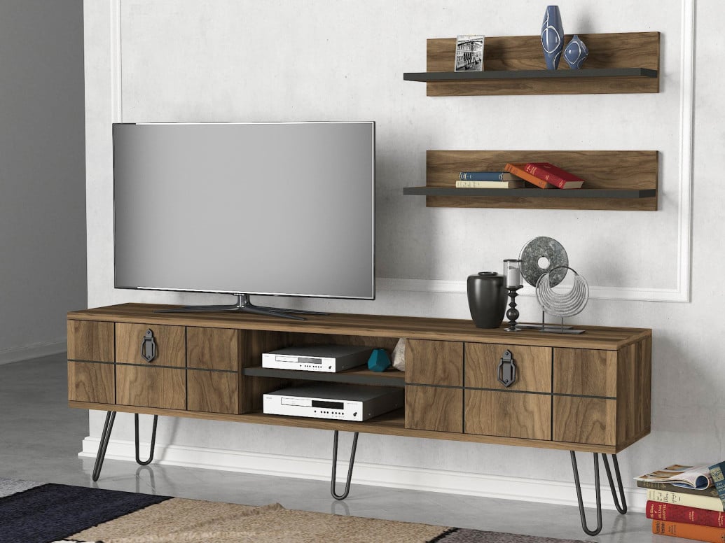 Comoda TV Rialto - Walnut - 1 | YEO