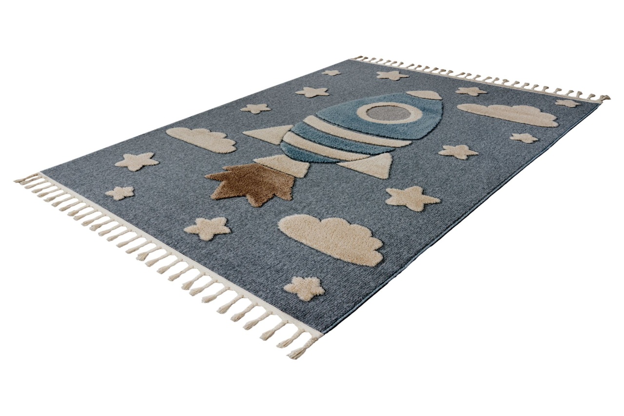 Covor copii Fano Albatru deschis 120x170 cm - 1 | YEO