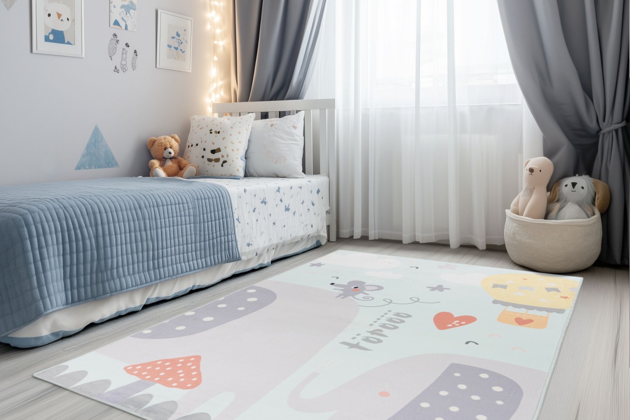 Covor copii Magic Kids ML Gri 115x160 cm - 3 | YEO