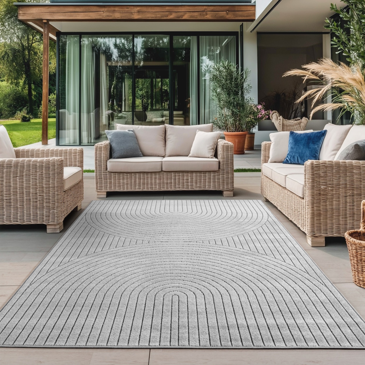 Covor Nova V1 Argintiu 120x170 cm - 1 | YEO
