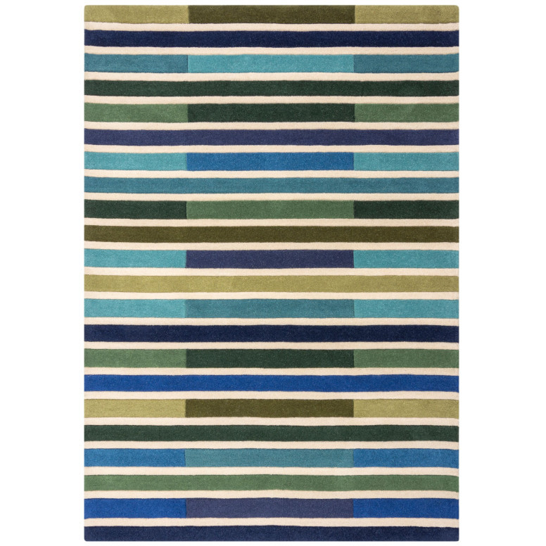 Covor Piano Verde/Multicolor 120X170 cm, Flair Rugs - 1 | YEO