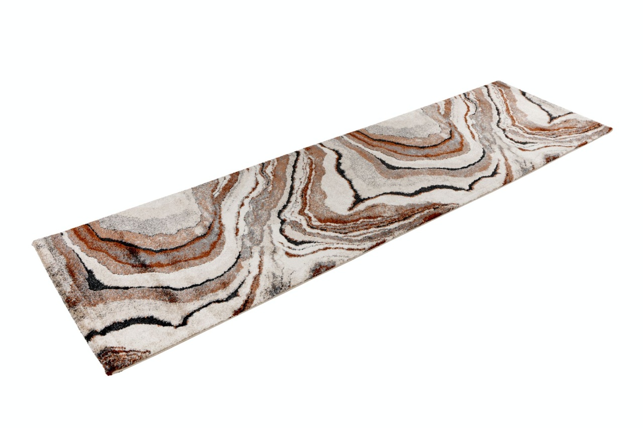 Covor traversa Bologna Terra 80x300 cm - 1 | YEO