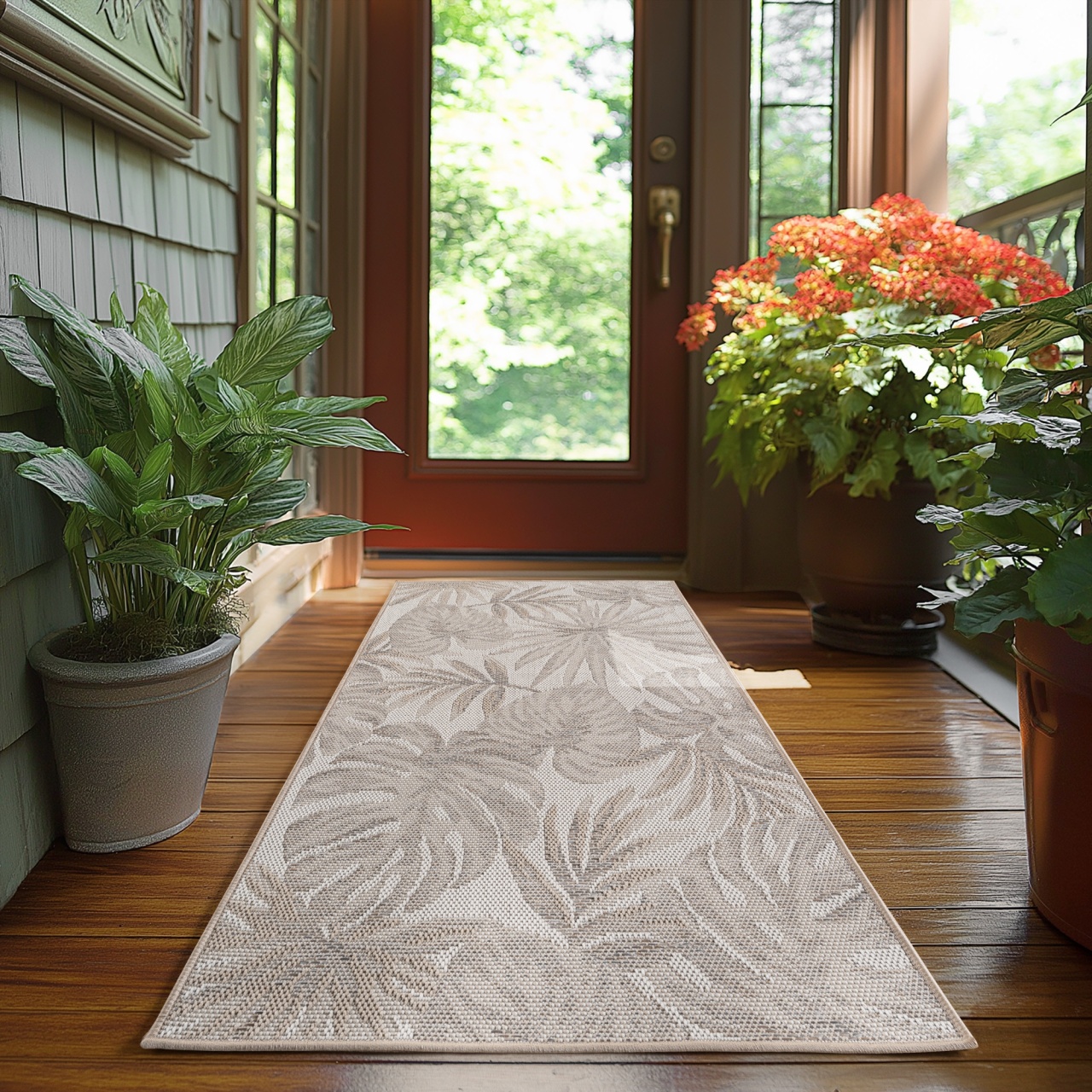 Covor traversa Desert V2 Bej 80x150 cm - 1 | YEO