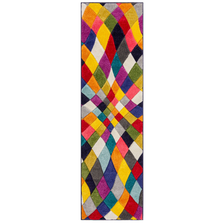 Covor traversă Rhumba Multicolor 66X230 cm, Flair Rugs - 2 | YEO