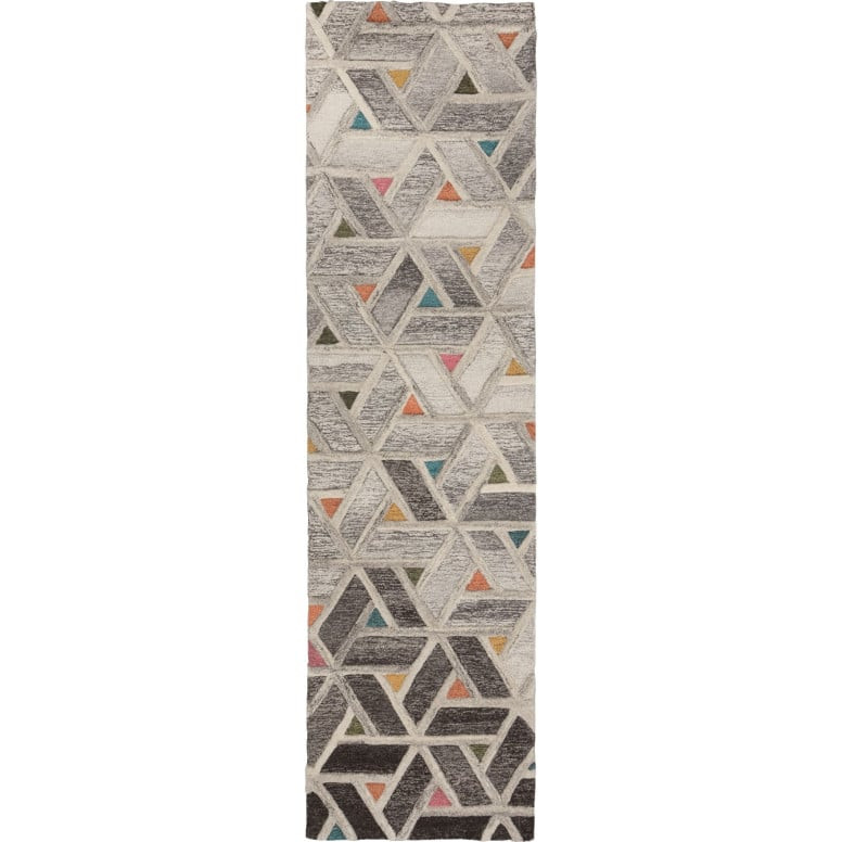 Covor traversă River Gri/Multicolor 60X230 cm, Flair Rugs