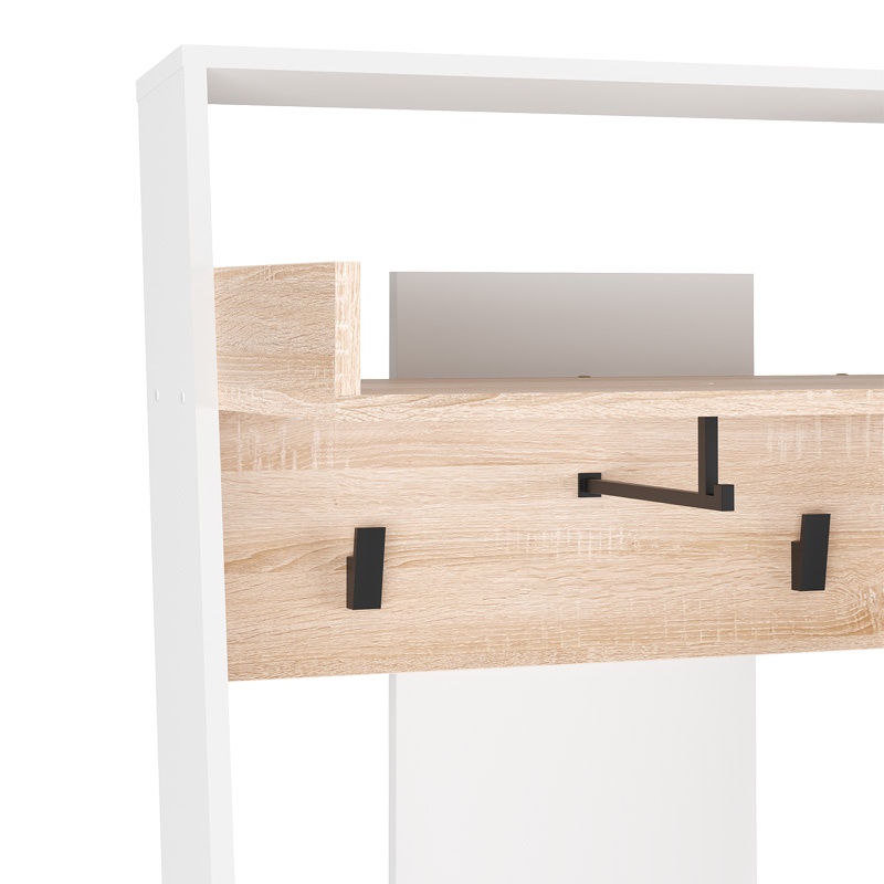 Cuier Sciove Alb 70x40x200 cm - 3 | YEO