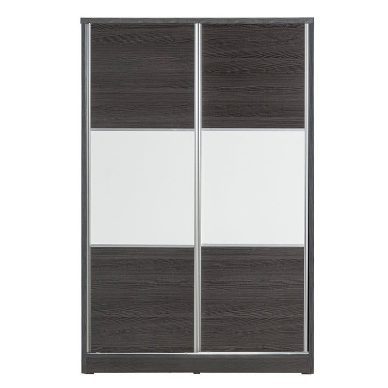 Dulap cu 2 usi glisante Griffin culoarea wenge121x56.5x180.5cm