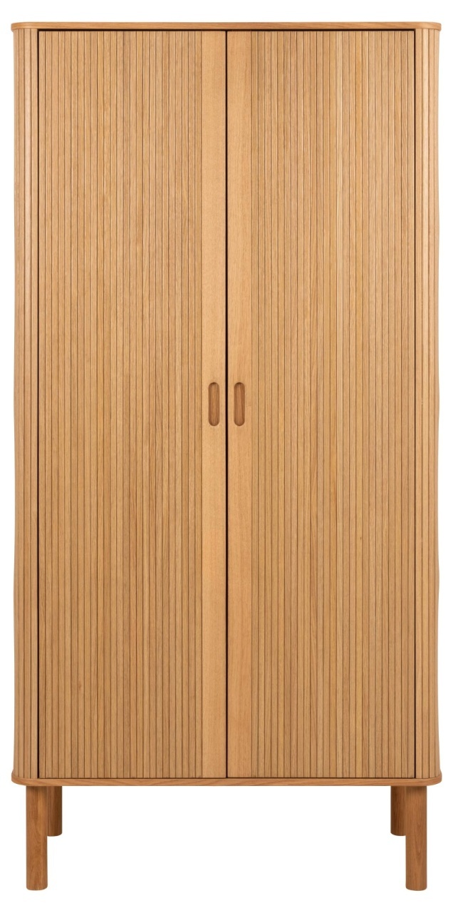 Dulap Langley, Natural, 200x100x55 cm - Imagine 4