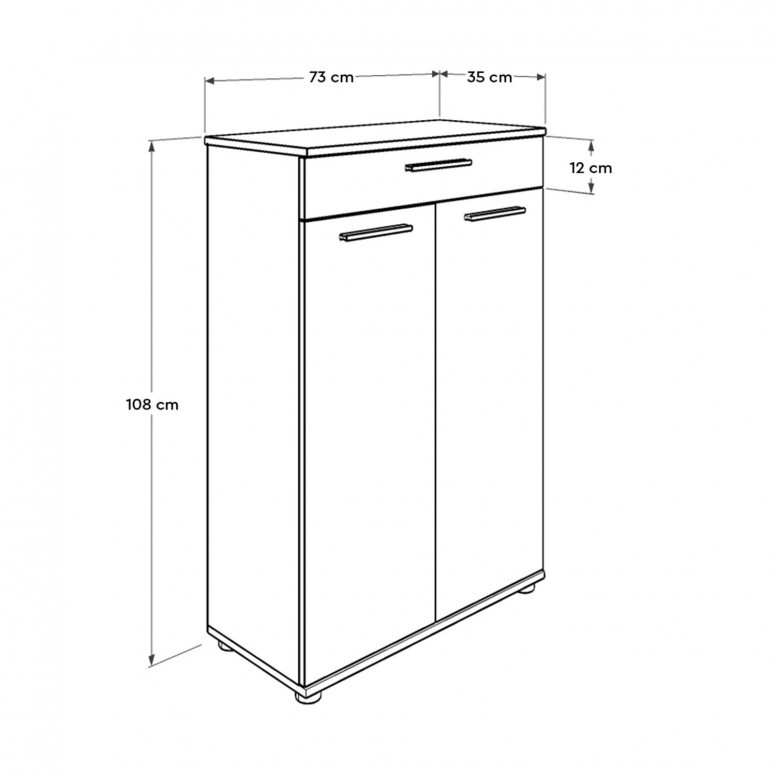 Dulap Pantofi ADR-521-BB-1 - 2 | YEO