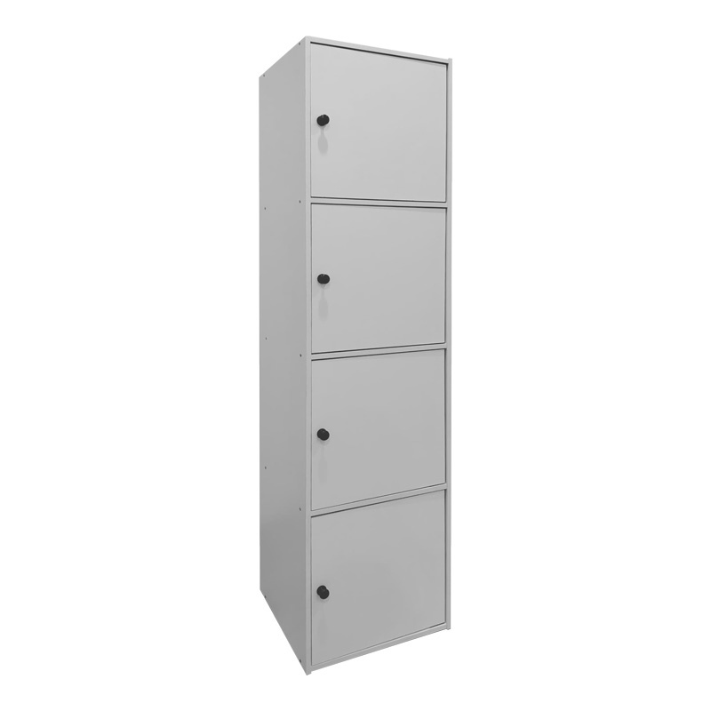 Dulap soldat Gabino Alb 40x39x158 cm