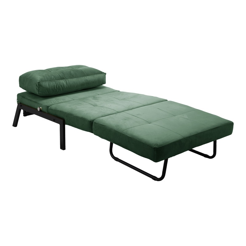 Fotoliu Fancy, Pako World, Verde inchis si picioare negre, 95x98x70 cm - 3 | YEO