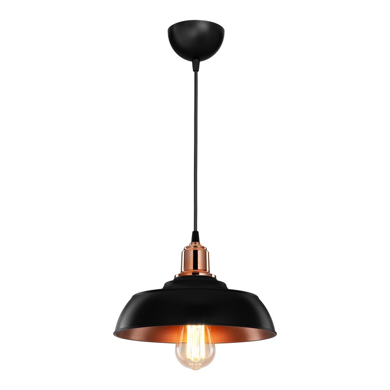 Lampa Artisan, Pako World, E27, Negru-Bronz, 25x25x17 cm - 2 | YEO