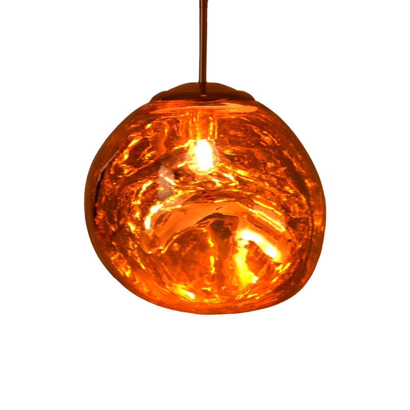 Lampa Gloine, Pako World, E27, Cupru, 28x28x60 cm