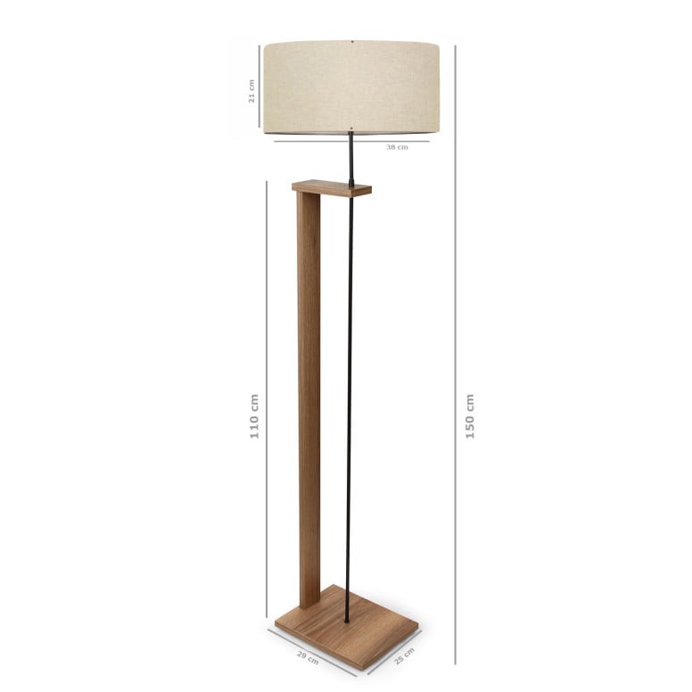 Lampadar AYD-2825 Bej - 1 | YEO