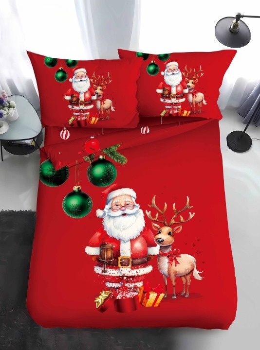 Lenjerie Craciun pentru 1 persoana Xmas V60 (Finet)