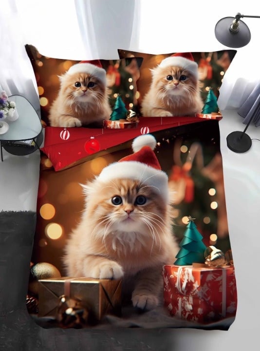 Lenjerie Craciun pentru 1 persoana Xmas V75 (Finet)