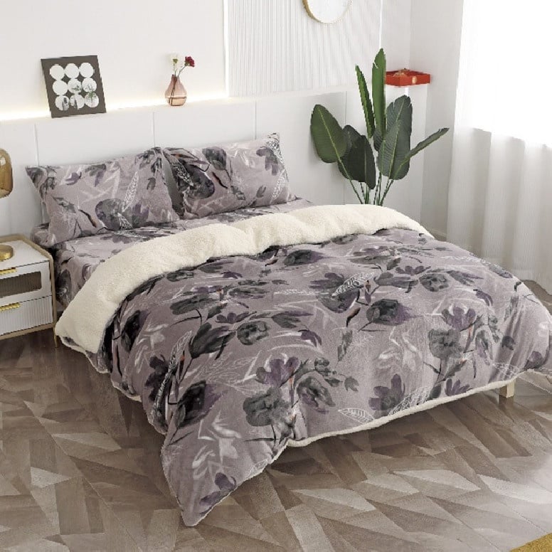 Lenjerie cu Blanita Grey Fall (Cocolino)