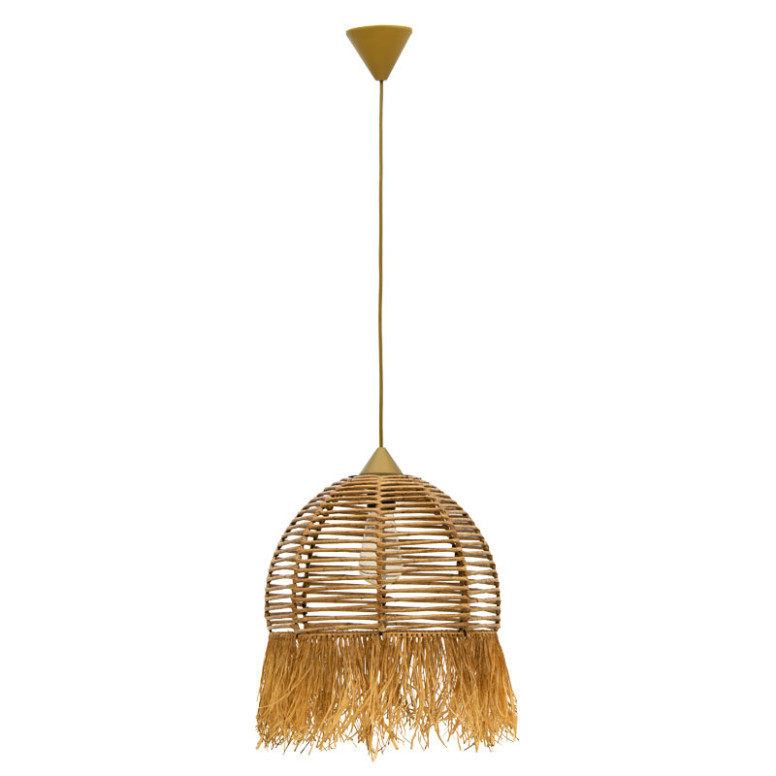 Lustra cu o singura lumina PWL-1103, E27 natural, 25x70 cm