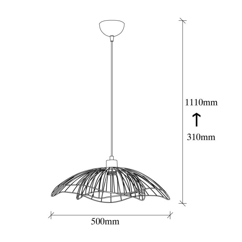 Lustra Farac - 6380 Negru - 2 | YEO