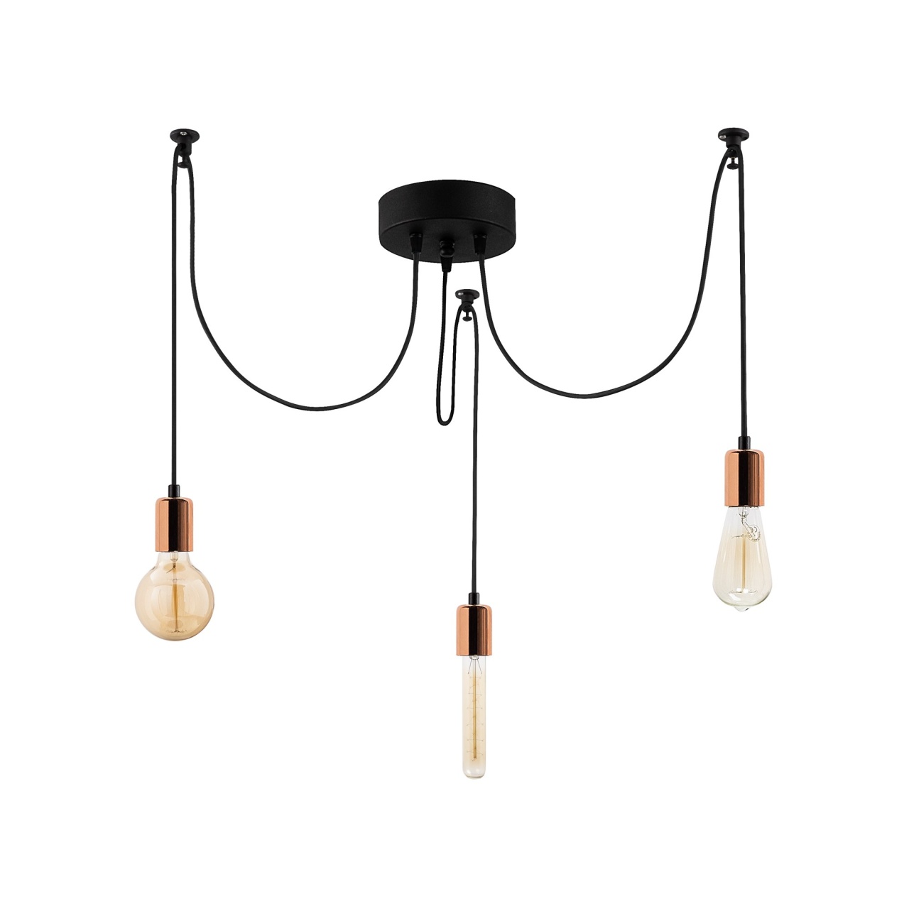 Lustra Kabluni Cupru 96x96x102 cm - 3 | YEO