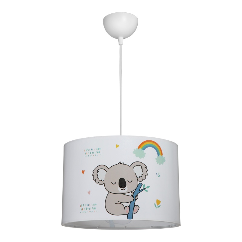 Lustra koala Koala Pako Alb 30x30x20 cm