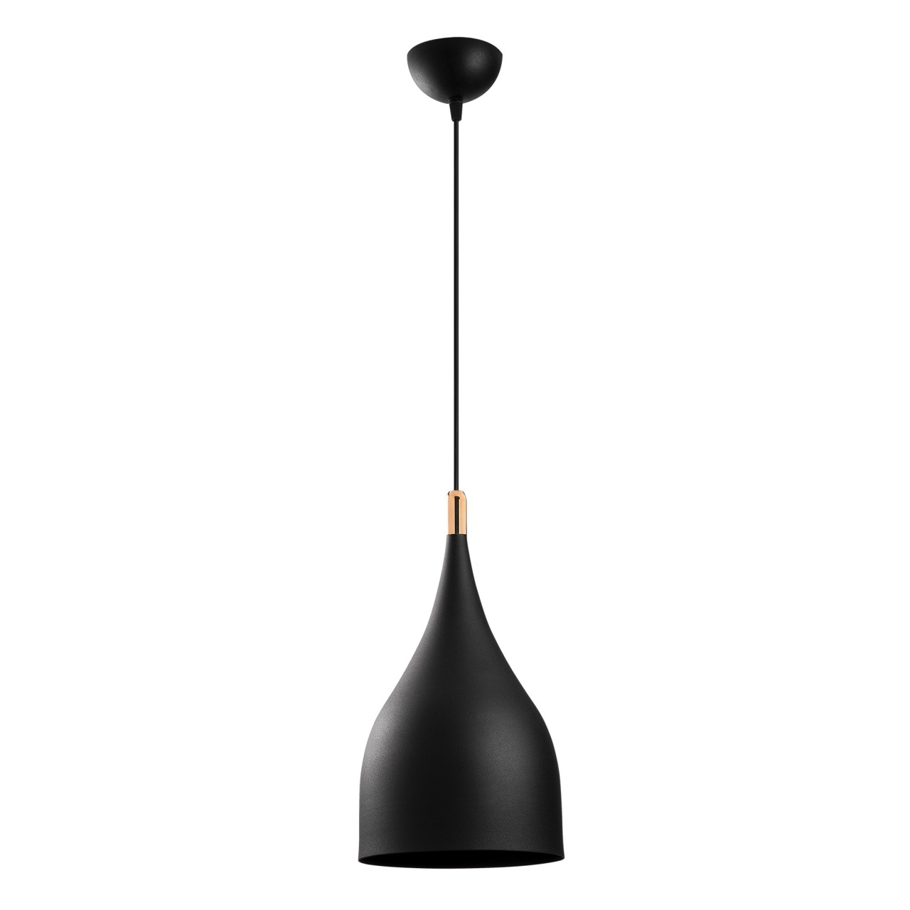 Lustra Saglam Negru 25x25x137 cm - 1 | YEO