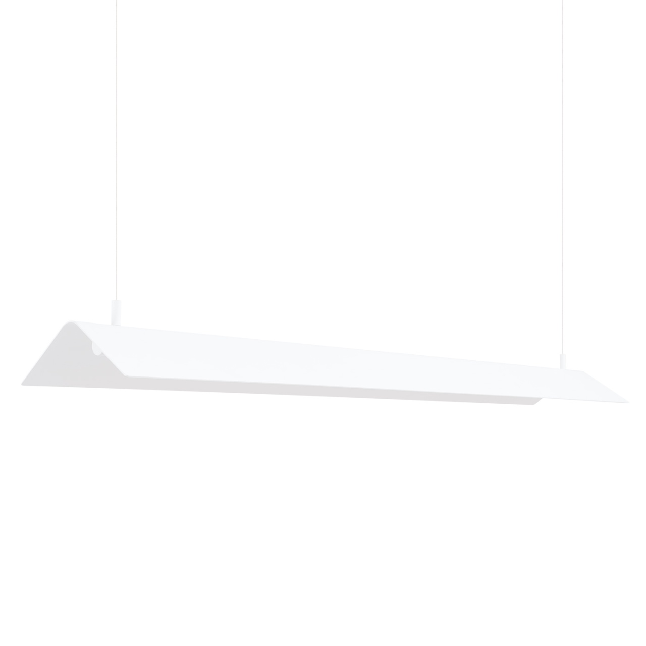 Lustra suspendata LED Elva Alb 3000K 150x27.5x200 cm