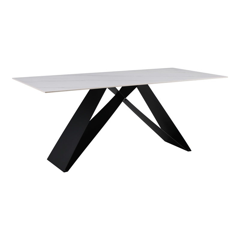 Masa de bucatarie Meja, Pako World, Alb, 180x90x76 cm