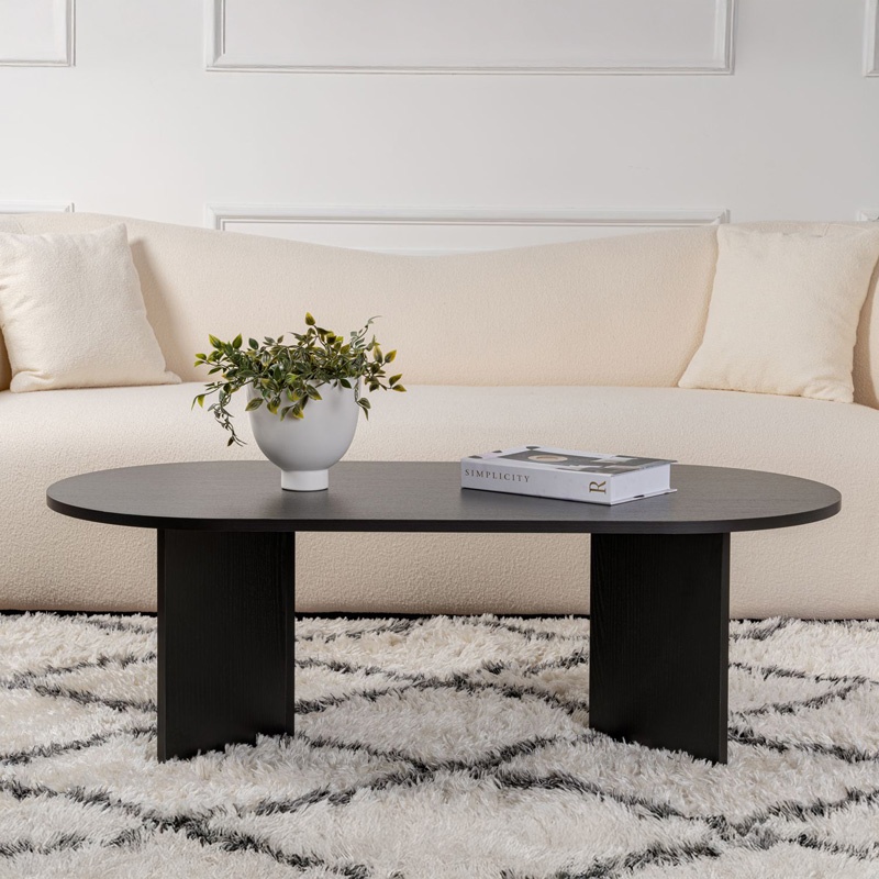 Masa de cafea Tabletod, Pako World, Negru, 119x60x40 cm - 1 | YEO