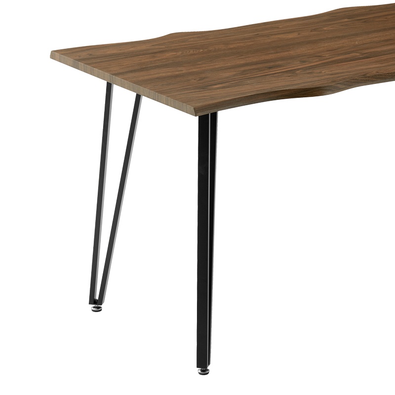 Masa dining Izzac, Pako World, MDF, Nuc, 140x80x76 cm - 1 | YEO