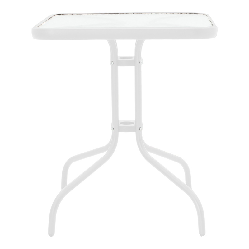 Masa dining Watson, Pako World, Alb, 70x70x70 cm - 1 | YEO