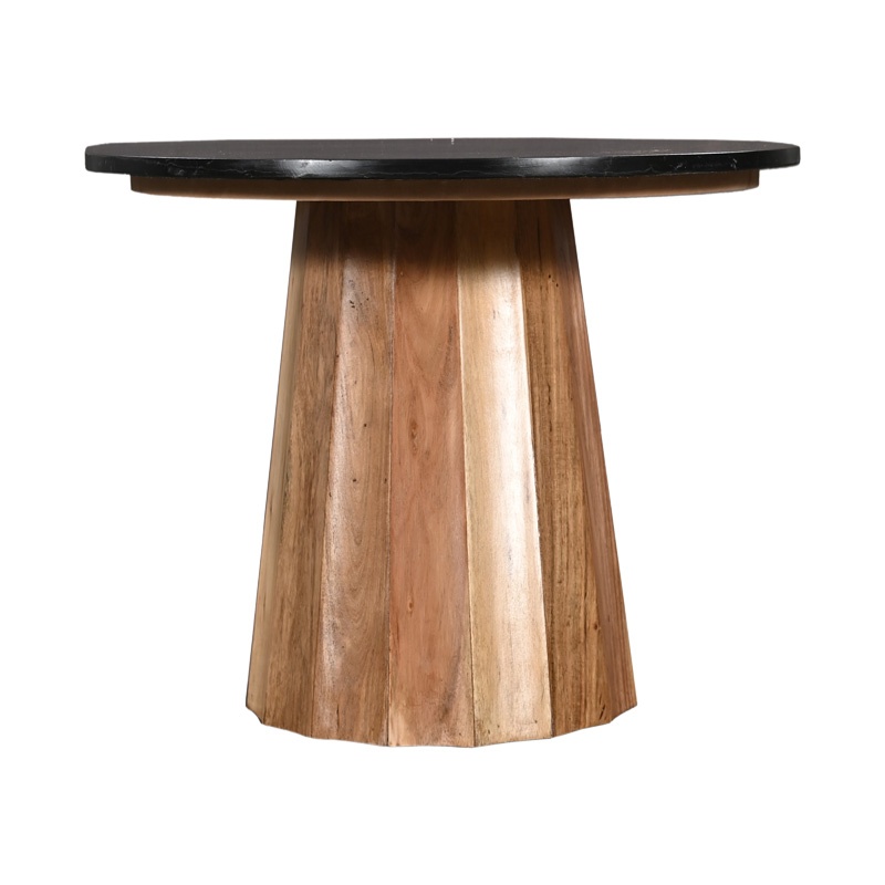 Masa Ezerdian Natural 120x120x76 cm - 2 | YEO