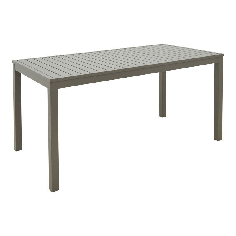 Masa Kliton, Pako World, Aluminiu, Sampanie, 150x80x74 cm