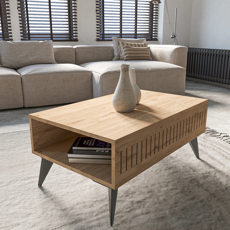 Masa Marla, Pako World, Stejar, 90x56x40 cm - 1 | YEO