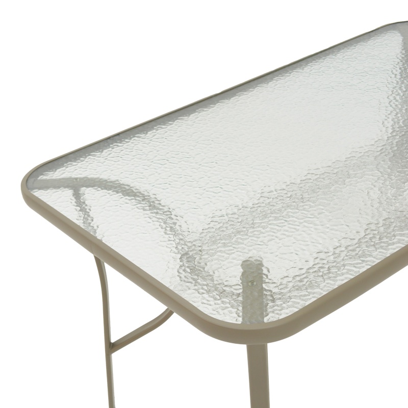Masa metalica Ensure, Pako World, Sampanie, 140x80x70 cm - 3 | YEO
