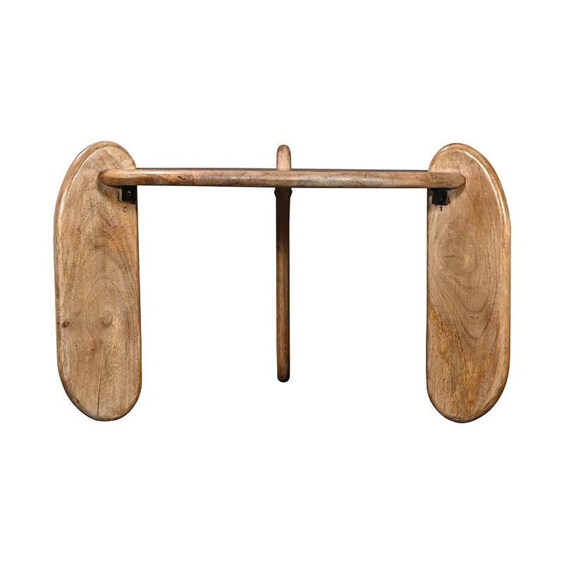 Masuta de cafea Earten boho Natural 80x80x40 cm - 3 | YEO