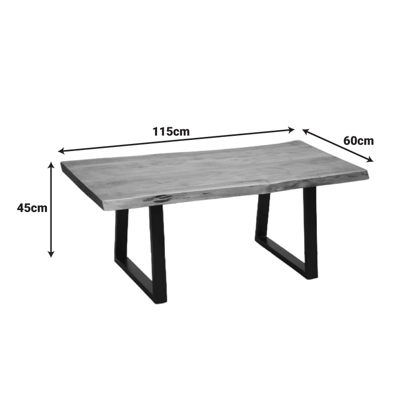 Masuta de cafea Miles Maro 115x60x45 cm