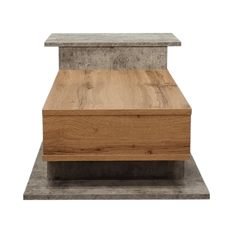 Masuta de cafea Nuvele Gri 90x50x35 cm - 4 | YEO