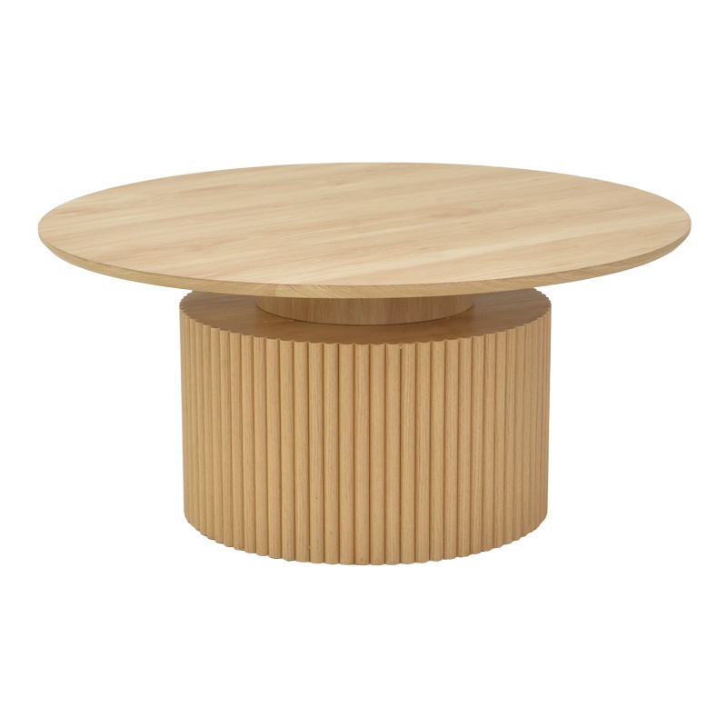 Masuta de cafea Opols Natural 90x90x42 cm