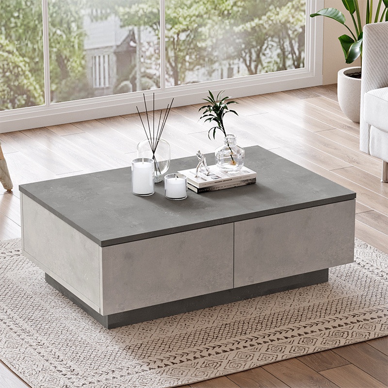 Masuta de cafea Thunder gri antic - antracit 90x60x31.5cm - 2 | YEO