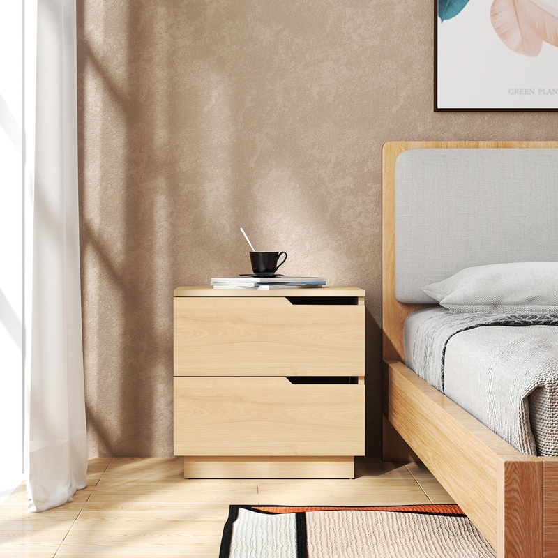 Noptiera Verena I Natural 48x40x48 cm - 1 | YEO