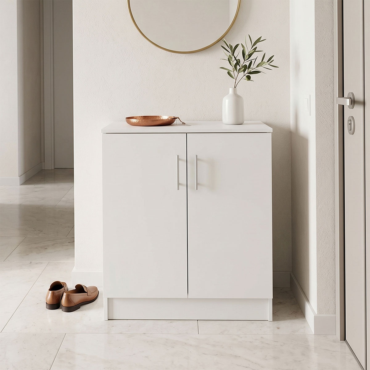 Pantofar Souken Pako Alb 60x40x80 cm