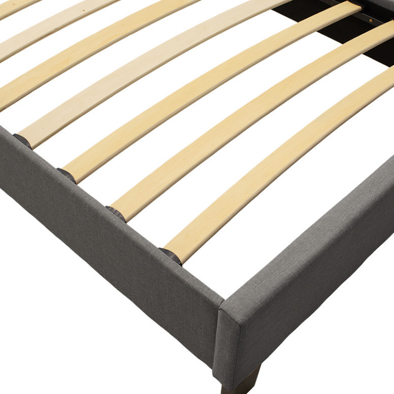 Pat 1 persoana 100x200 cm Mago 9912 Gri Inchis