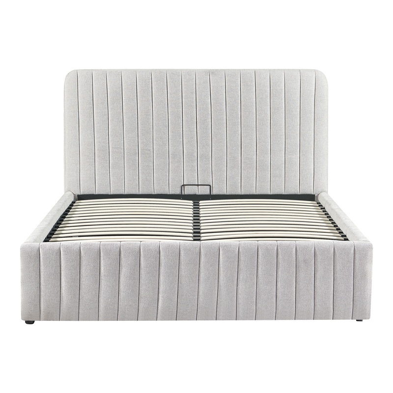 Pat dublu Zilin Pako World Gri 160x200x20 cm - 4 | YEO